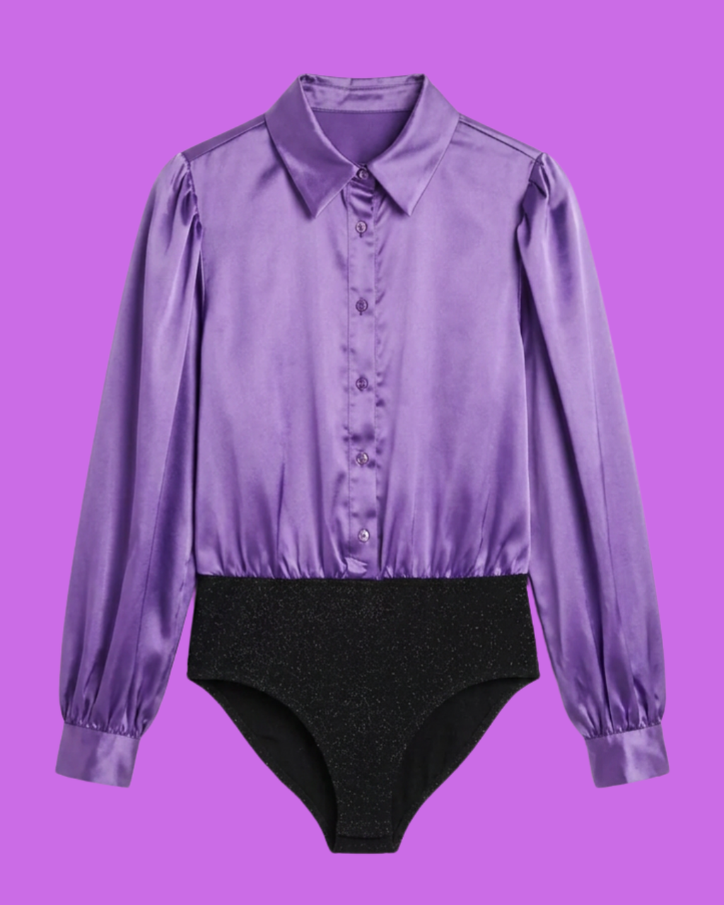 Body chemisier violet