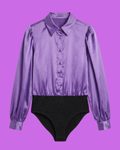 Body chemisier violet