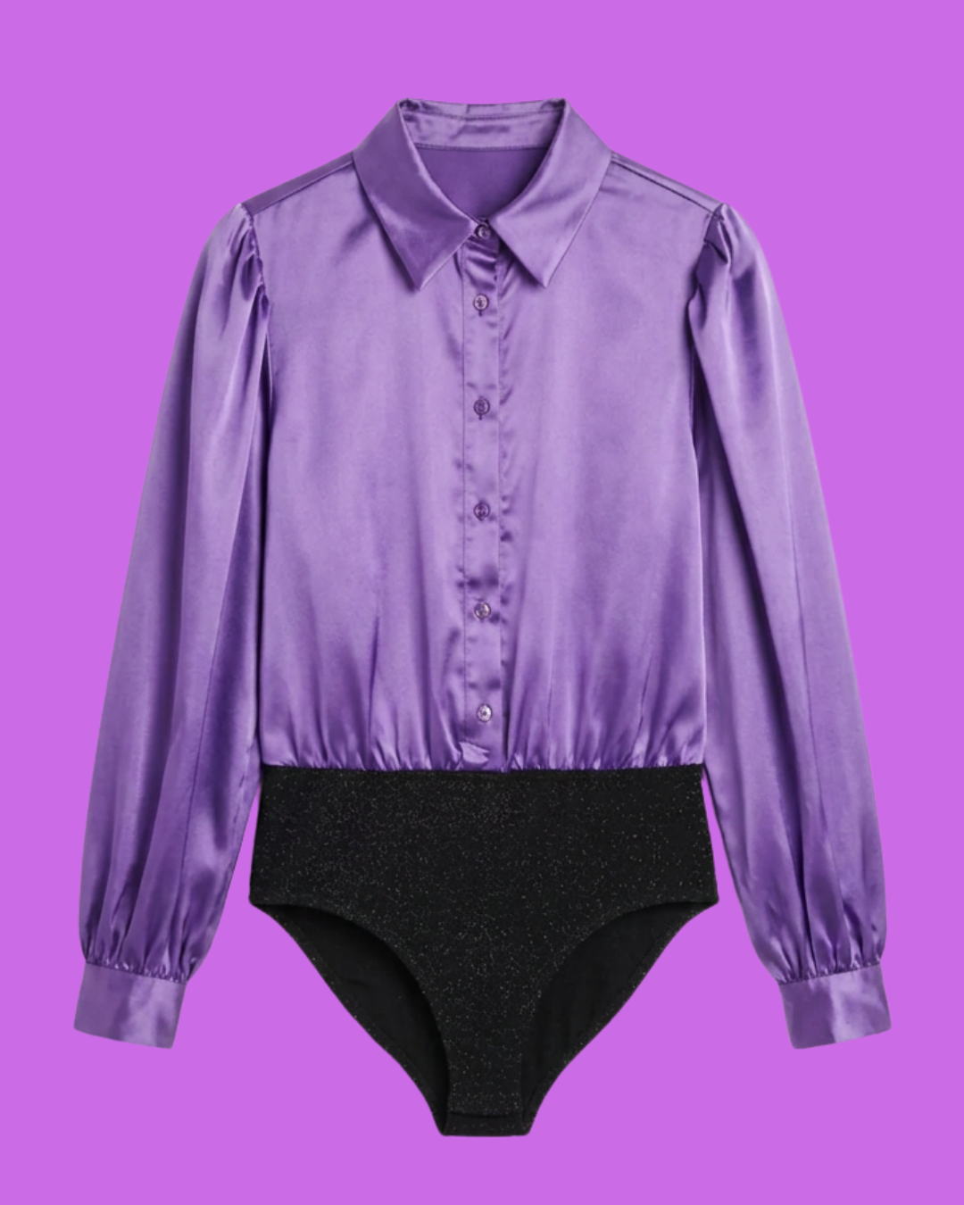 Body chemisier violet